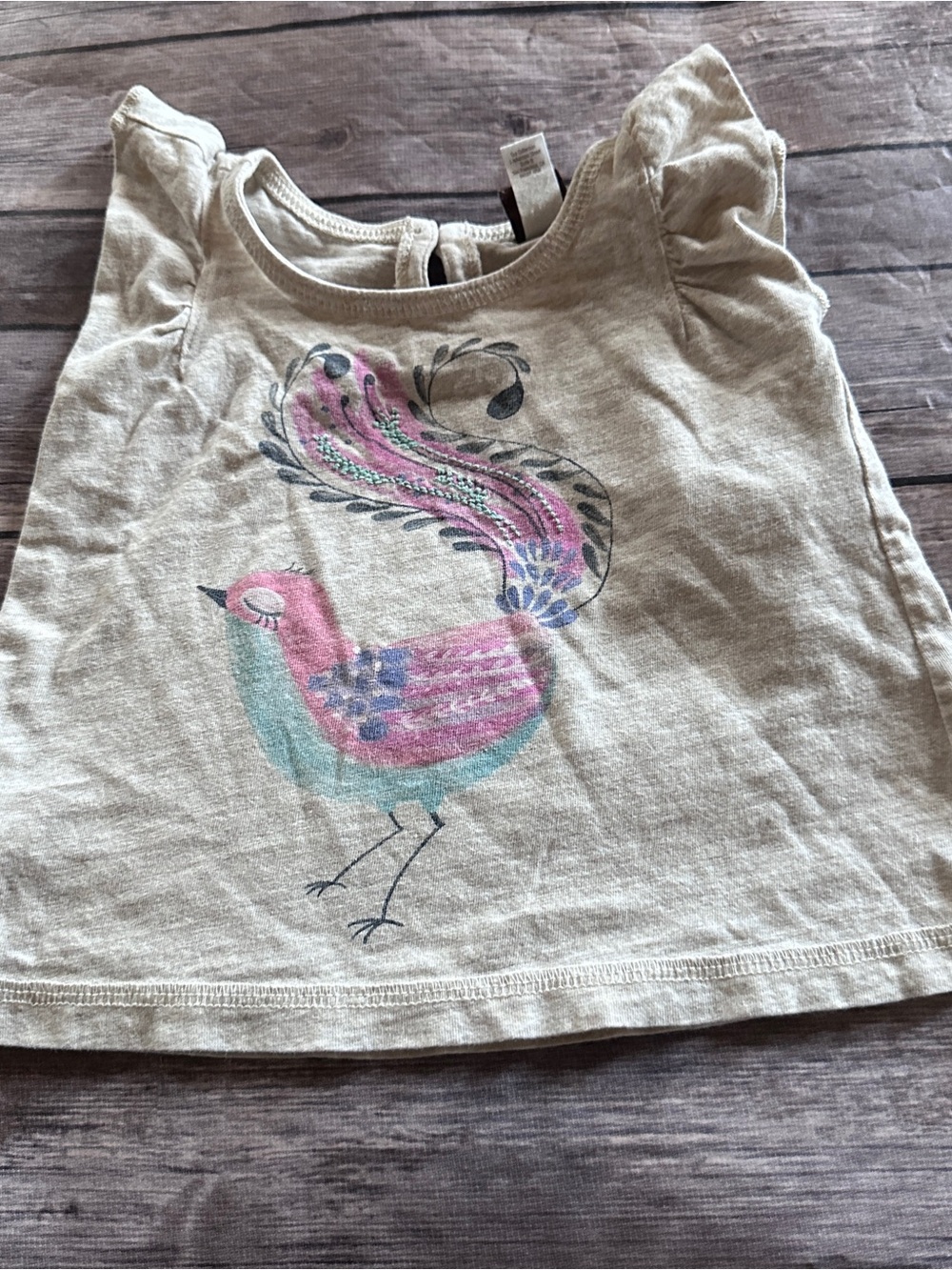 Tea bird tank guc/fair for light ww 9/12